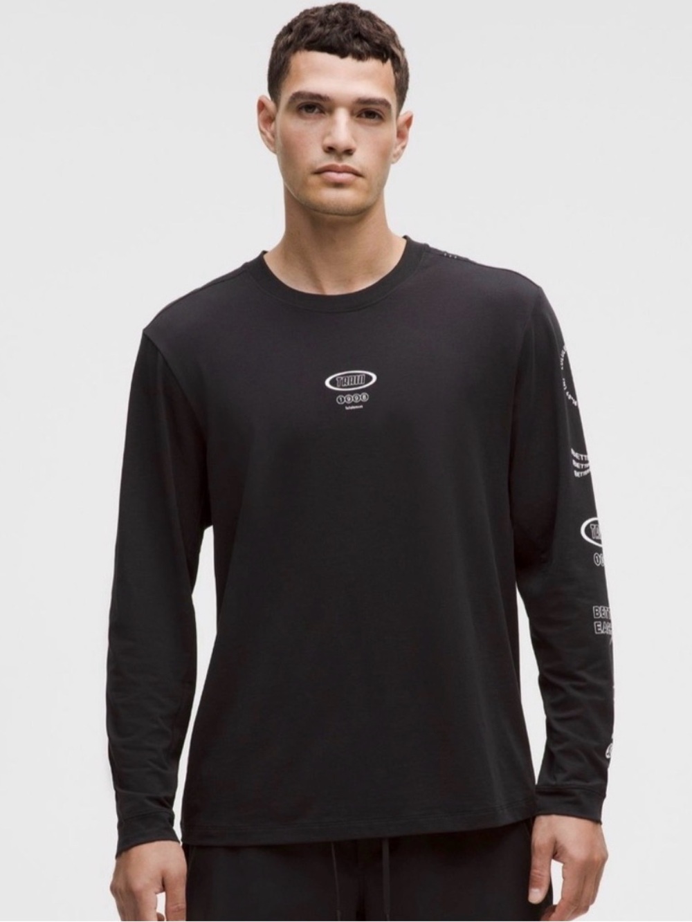 Lululemon Men’s “Zeroed In” Long Sleeve Graphic (S) *SOLD OUT AT LULU*